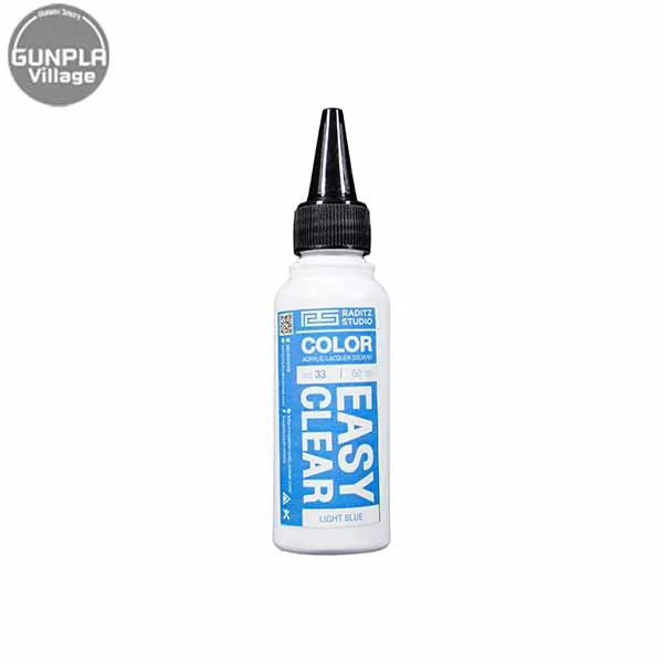 Raditz Studio RS NO33S Easy Clear Light Blue 60 ml (Easy Clear Series) 8858878600338 (สี)