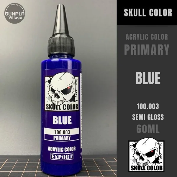 Skull Color 100.003 Blue 60 ml (Primary) 8853100903038 (สี)