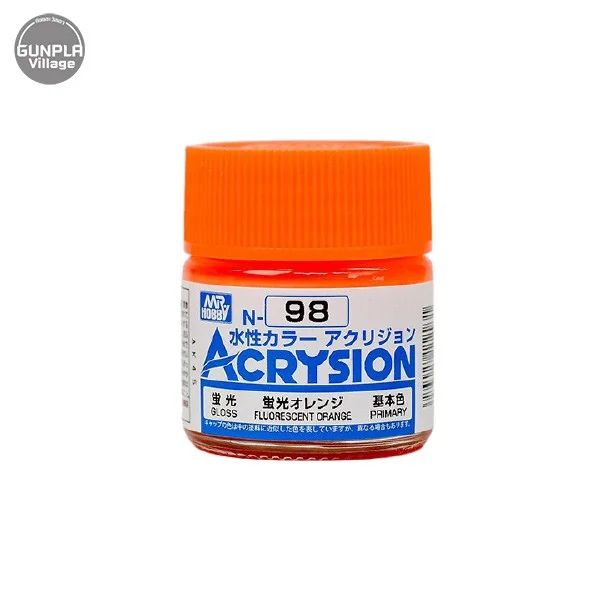 Mr.Hobby MR.ACRYSION COLOR N-98 FLUORESCENT ORANGE 4973028112931 (สี) Mr.Hobby MR.ACRYSION COLOR N-98 FLUORESCENT ORANGE 4973028112931 (สี)