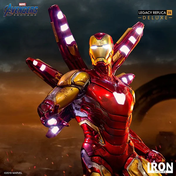 Iron Studios - Iron Man Mk 85 : Avengers Endgame Legacy Replica 1/4 Scale (Deluxe) 606529899783 (Figure)