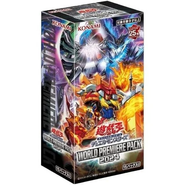 Konami Yu-Gi-Oh! Duel Monsters World Premiere Pack 2024 (WPP5-JP) แบบกล่อง (15 ซอง) 4988602177701 (การ์ดยูกิ) Konami Yu-Gi-Oh! Duel Monsters World Premiere Pack 2024 (WPP5-JP) แบบกล่อง (15 ซอง) 4988602177701 (การ์ดยูกิ)