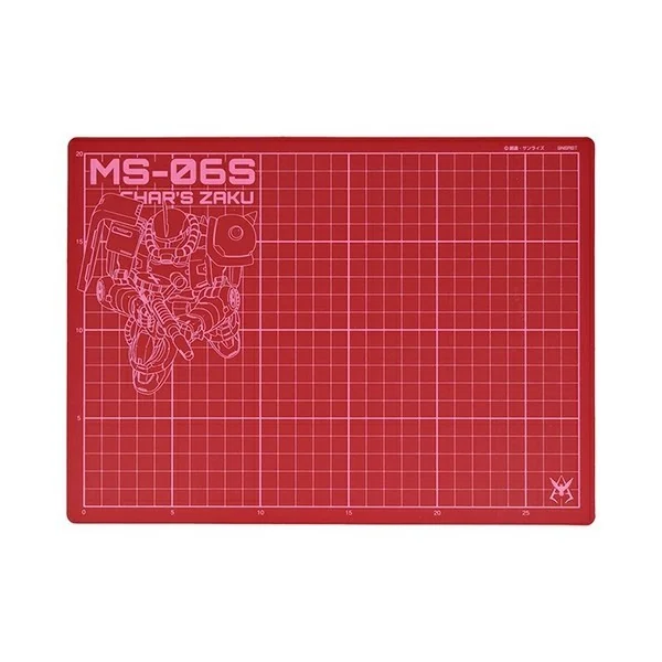Sunstar Cutter Mat A4 MS-06S Char's Zaku 4901770777351 (แผ่นรองตัด) Sunstar Cutter Mat A4 MS-06S Char's Zaku 4901770777351 (แผ่นรองตัด)