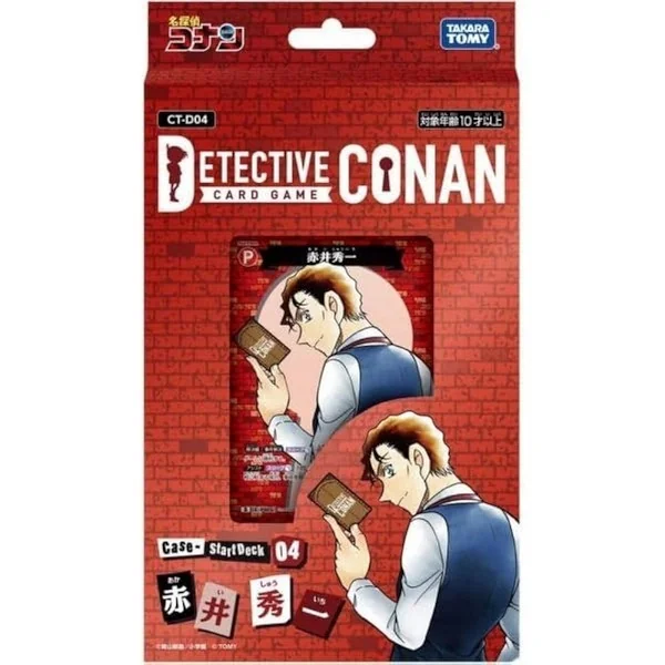 Takara Tomy Detective Conan TCG CT-D04 Start Deck 04 Shuichi Akai 4904810936947 (การ์ด) Takara Tomy Detective Conan TCG CT-D04 Start Deck 04 Shuichi Akai 4904810936947 (การ์ด)