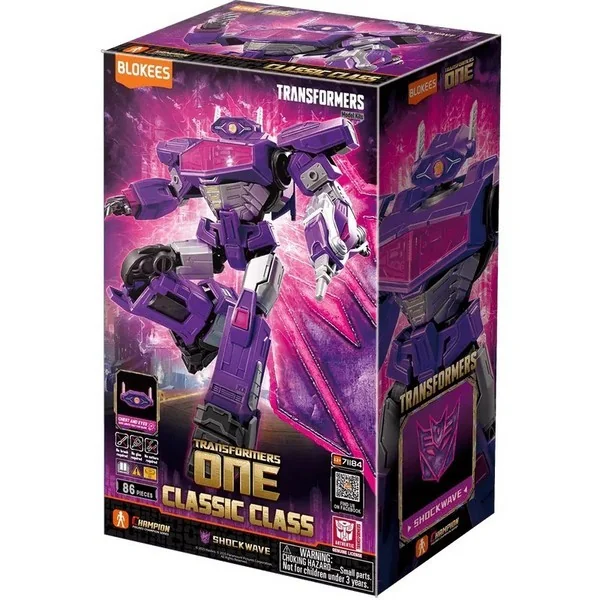 Blokees Transformers 71184 Classic Class 18 ONE Shockwave 810181530438 (Figure) Blokees Transformers 71184 Classic Class 18 ONE Shockwave 810181530438 (Figure)