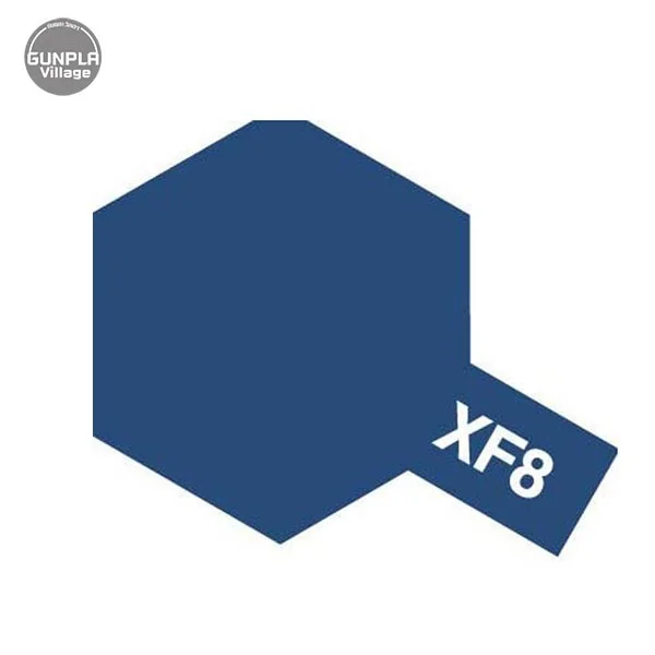 Tamiya Enamel Color 80308 XF-8 Flat Blue (Flat) 45135392 (สี)