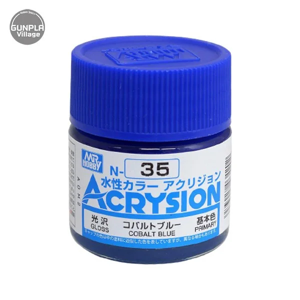 Mr.Hobby MR.ACRYSION COLOR N-35 COBALT BLUE 4973028034202 (สี) Mr.Hobby MR.ACRYSION COLOR N-35 COBALT BLUE 4973028034202 (สี)