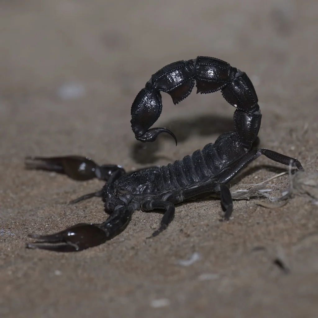 Androctonus Crassicauda Scorpion
