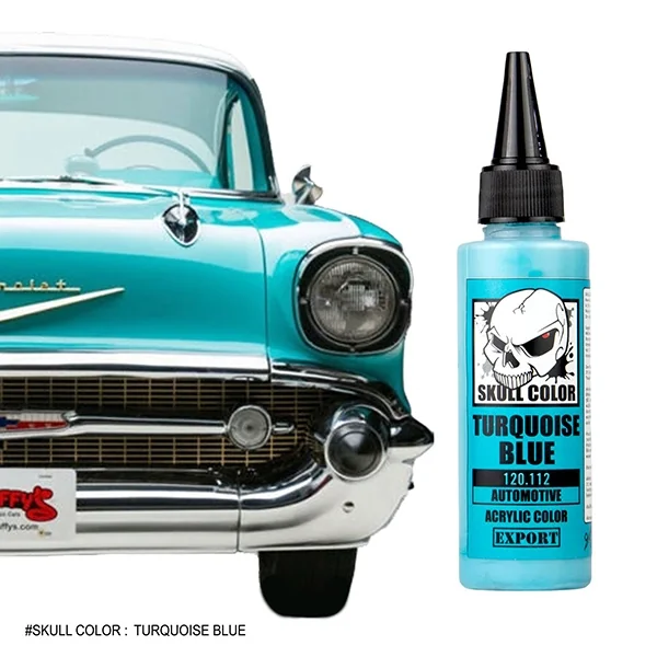Skull Color 120.112 Turquoise Blue 60 ml [Automotive] 8853100901126 (สี)