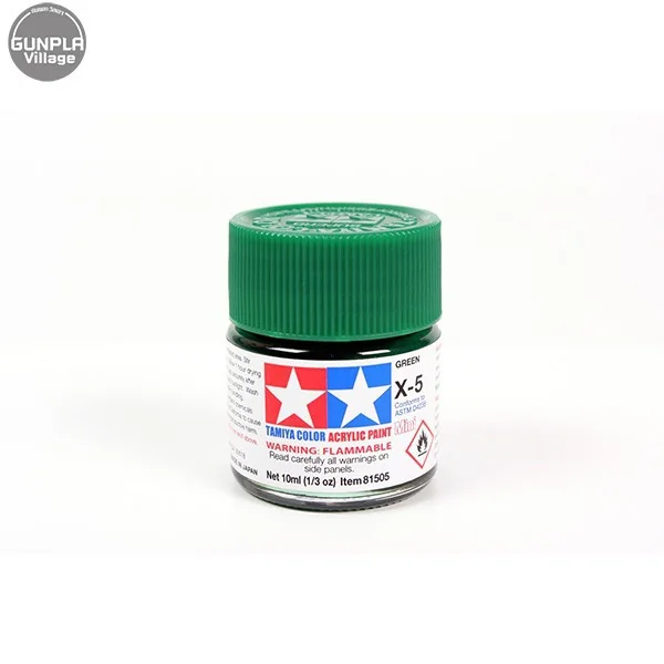 Tamiya 81505 Acrylic Mini X-5 Green 45032745 (สี) Tamiya 81505 Acrylic Mini X-5 Green 45032745 (สี)