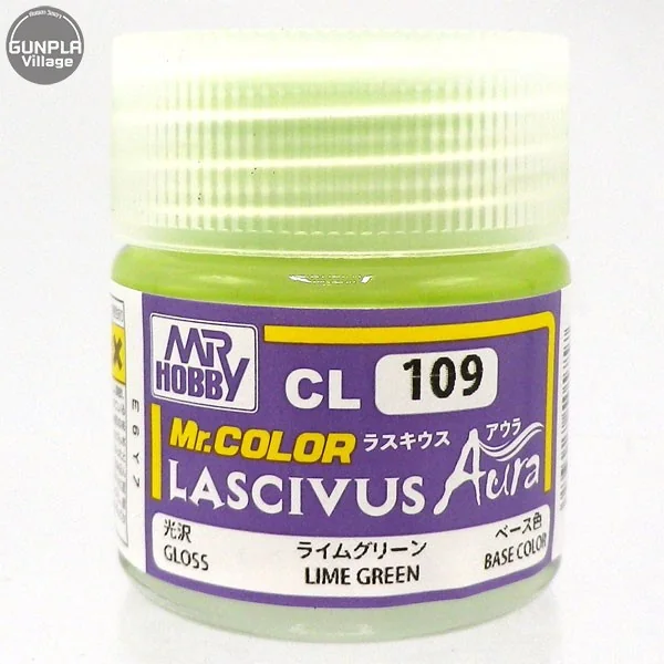 Mr.Hobby Mr.Color CL109 Lascivus Aura Lime Green Gloss 4973028505757 Mr.Hobby Mr.Color CL109 Lascivus Aura Lime Green Gloss 4973028505757