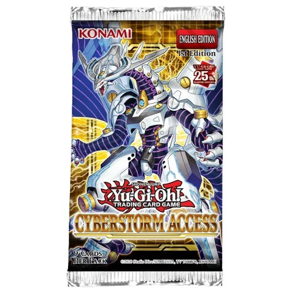 Konami Yu-Gi-Oh! Duelist Pack - Cyberstorm Access แบบกล่อง (30 ซอง) Yugioh 4988602175691 (การ์ดยูกิ) Konami Yu-Gi-Oh! Duelist Pack - Cyberstorm Access แบบกล่อง (30 ซอง) Yugioh 4988602175691 (การ์ดยูกิ)