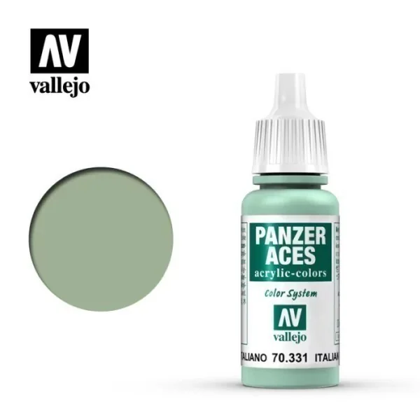 Vallejo Panzer Aces 70.331 Italian Tanker Highlights 17 ml 8429551703314 (สี) Vallejo Panzer Aces 70.331 Italian Tanker Highlights 17 ml 8429551703314 (สี)