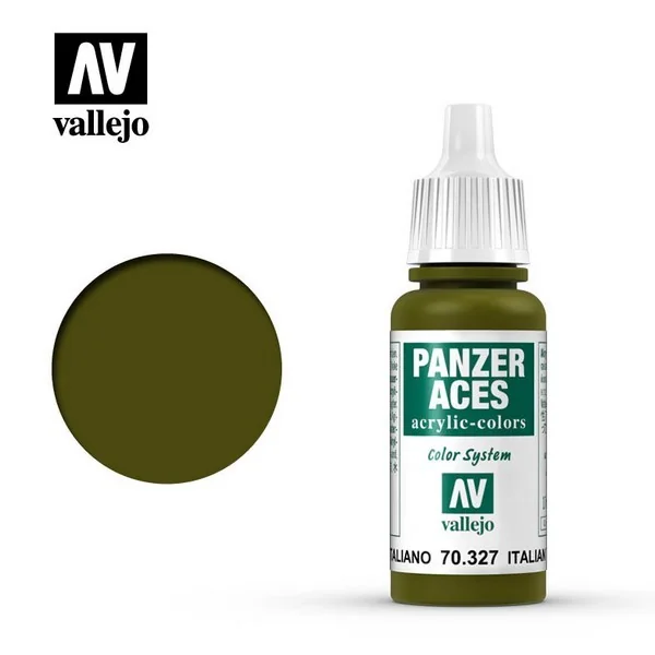 Vallejo Panzer Aces 70.327 Italian Tanker 17 ml 8429551703277 (สี)