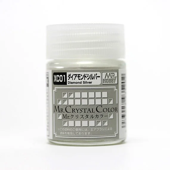 Mr.Hobby Mr.Crystal Color XC01 Diamond Silver 4973028935202 (สี) Mr.Hobby Mr.Crystal Color XC01 Diamond Silver 4973028935202 (สี)