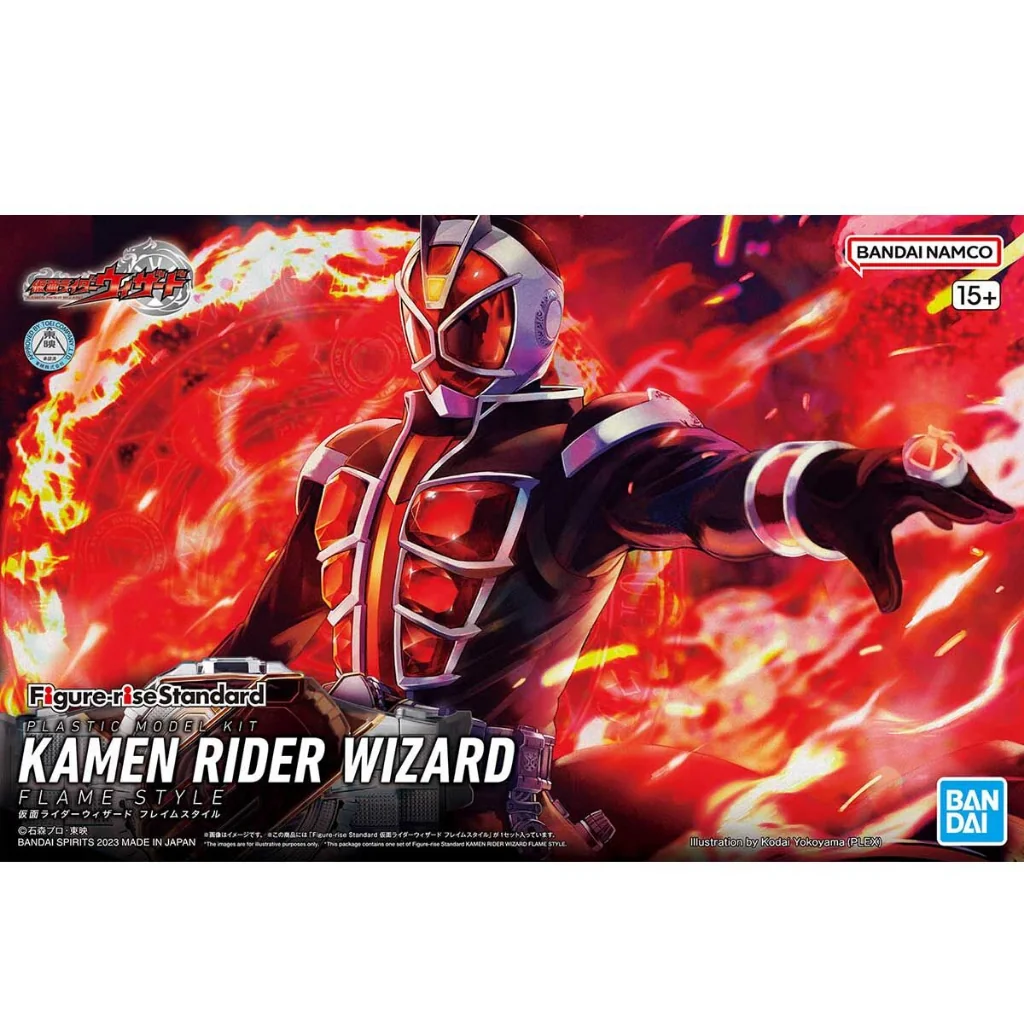 Bandai Figure-rise Standard Kamen Rider Wizard Flame Style 4573102653208 (Plastic Model) Bandai Figure-rise Standard Kamen Rider Wizard Flame Style 4573102653208 (Plastic Model)