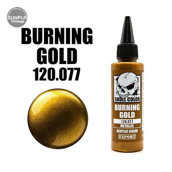 Skull Color 120.077 Burning Gold 60 ml Metallic 8853100903779 (สี)