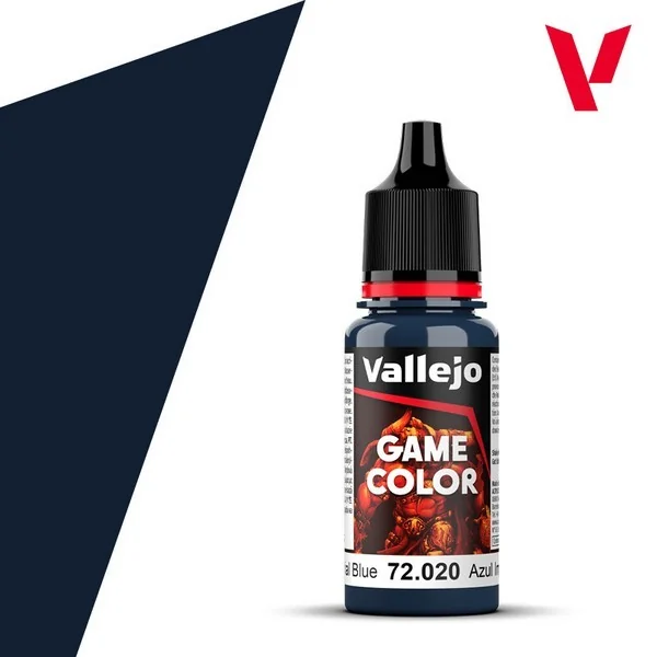 Vallejo Game Color 72.020 Imperial Blue 18 ml 8429551720205 (สี) Vallejo Game Color 72.020 Imperial Blue 18 ml 8429551720205 (สี)