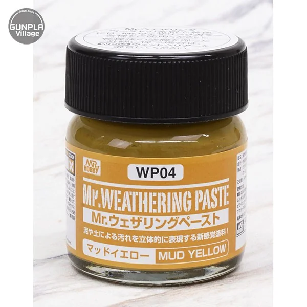 Mr.Hobby MR.WEATHERING PASTE WP04 Mud Yellow 4973028631128 (อุปกรณ์ทำสีโมเดล) (Tool) Mr.Hobby MR.WEATHERING PASTE WP04 Mud Yellow 4973028631128 (อุปกรณ์ทำสีโมเดล) (Tool)