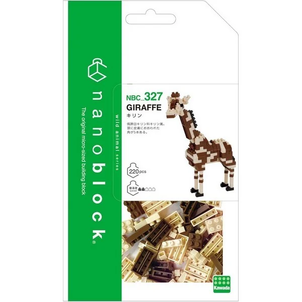 Kawada nanoblock NBC_327 Giraffe 4972825219102 (นาโนบล็อค) Kawada nanoblock NBC_327 Giraffe 4972825219102 (นาโนบล็อค)