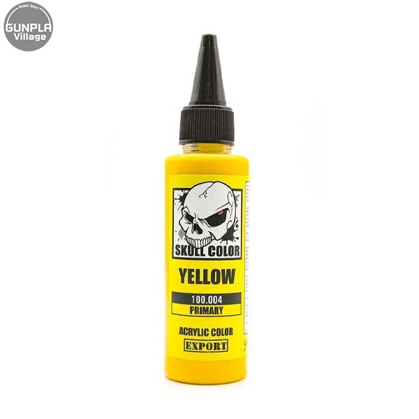 Skull Color 100.004 Yellow 60 ml (Primary) 8853100903045 (สี) Skull Color 100.004 Yellow 60 ml (Primary) 8853100903045 (สี)