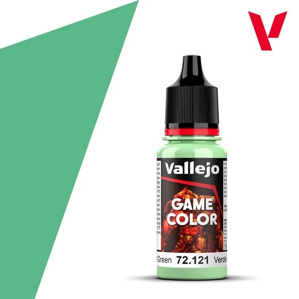 Vallejo Game Color 72.121 Ghost Green 18 ml 8429551721219 (สี)