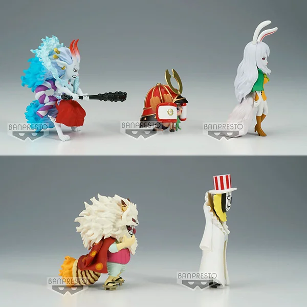 Banpresto (ครบ Set 5 กล่อง) WCF One Piece World Collectable Figure - Wanokuni Onigashima 7 4983164880885 (Figure)
