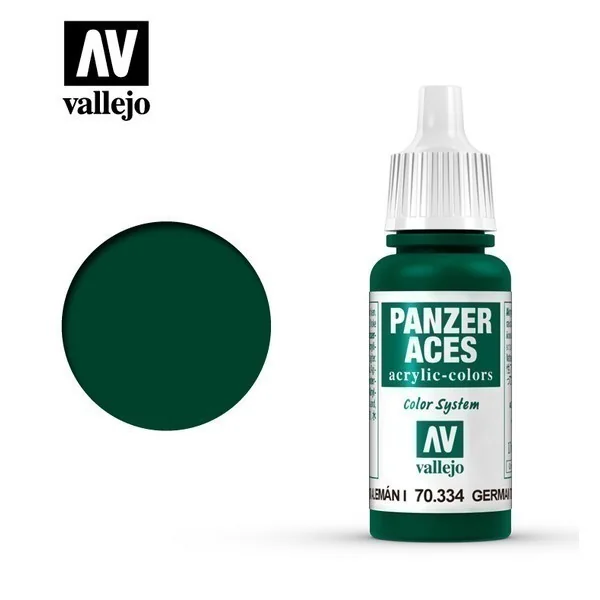 Vallejo Panzer Aces 70.334 Ger. Tanker (Feldgrau I) 17 ml 8429551703345 (สี) Vallejo Panzer Aces 70.334 Ger. Tanker (Feldgrau I) 17 ml 8429551703345 (สี)