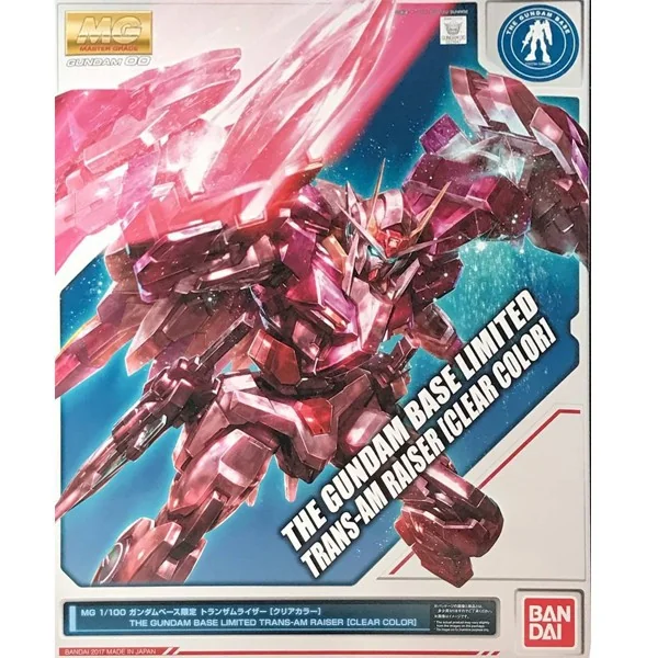 Bandai MG Trans-Am Raiser (Clear Color) Ver.GBT 4549660210474 (Plastic Model) Bandai MG Trans-Am Raiser (Clear Color) Ver.GBT 4549660210474 (Plastic Model)