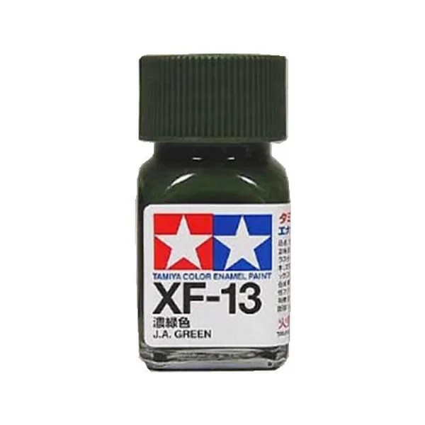 Tamiya Enamel Color 80313 XF-13 J.A. Green (Flat) 45135446 (สี) Tamiya Enamel Color 80313 XF-13 J.A. Green (Flat) 45135446 (สี)