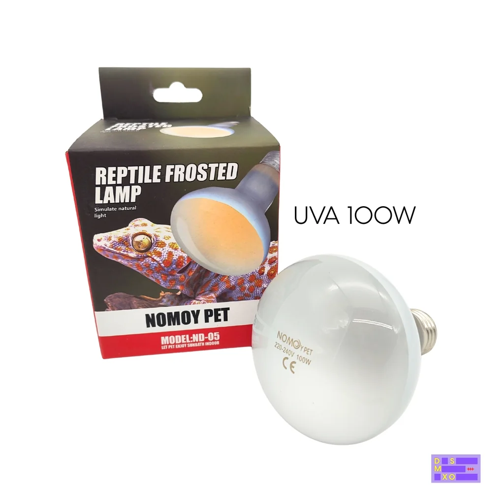 Nomoy Pet UVA 25W/50W/75W/100W หลอดไฟ UVA ให้ความร้อน+แสงสว่าง สำหรับสัตว์เลื้อยคลาน Nomoy Pet UVA 25W/50W/75W/100W หลอดไฟ UVA ให้ความร้อน+แสงสว่าง สำหรับสัตว์เลื้อยคลาน