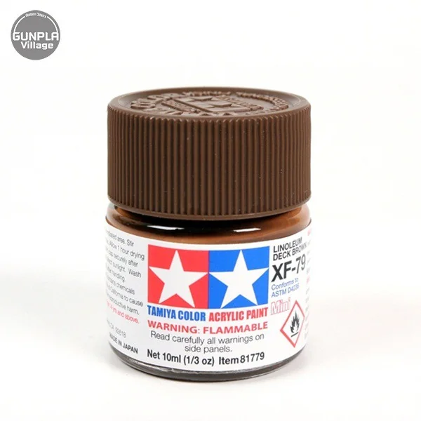 Tamiya 81779 Acrylic Mini XF-79 Linoleum Deck Brown 45073953 (สี) Tamiya 81779 Acrylic Mini XF-79 Linoleum Deck Brown 45073953 (สี)
