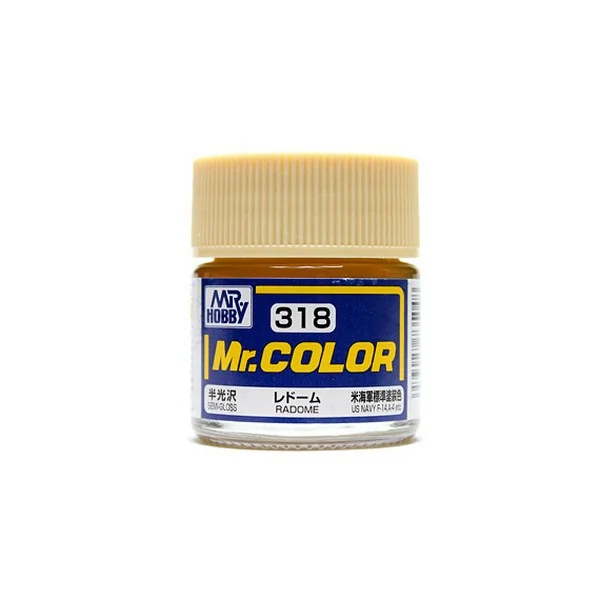 Mr.Hobby Mr.Color C318 Radome Semi-Gloss (10ml) 4973028735048 (สี) Mr.Hobby Mr.Color C318 Radome Semi-Gloss (10ml) 4973028735048 (สี)