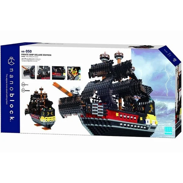 Kawada nanoblock NB-050 Pirate Ship Deluxe Edition 4972825220047 (นาโนบล็อค) Kawada nanoblock NB-050 Pirate Ship Deluxe Edition 4972825220047 (นาโนบล็อค)
