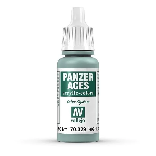 Vallejo Panzer Aces 70.329 Rus. Tanker Highlights 17 ml 8429551703291 (สี)