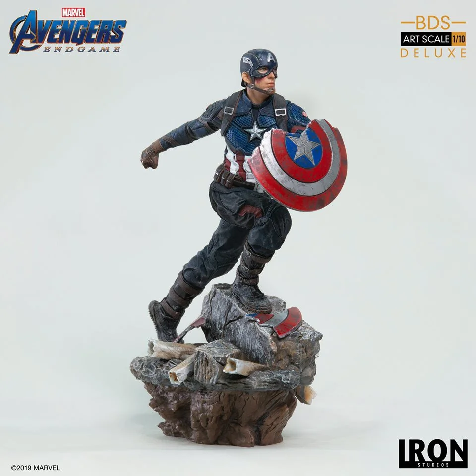Iron Studios - Captain America: Avengers Endgame BDS 1/10Scale (Deluxe) 606529899622 (Statue) Iron Studios - Captain America: Avengers Endgame BDS 1/10Scale (Deluxe) 606529899622 (Statue)