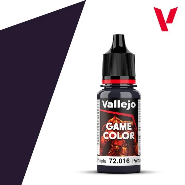 Vallejo Game Color 72.016 Royal Purple 18 ml 8429551720168 (สี) Vallejo Game Color 72.016 Royal Purple 18 ml 8429551720168 (สี)