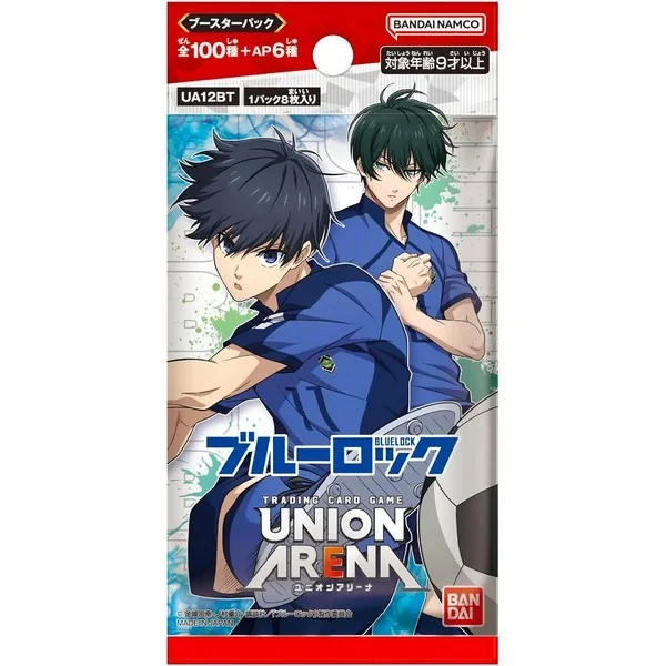 Bandai Union Arena Booster Box UA12BT Blue Lock แบบกล่อง (16 ซอง) 4570118002143 (การ์ด) Bandai Union Arena Booster Box UA12BT Blue Lock แบบกล่อง (16 ซอง) 4570118002143 (การ์ด)