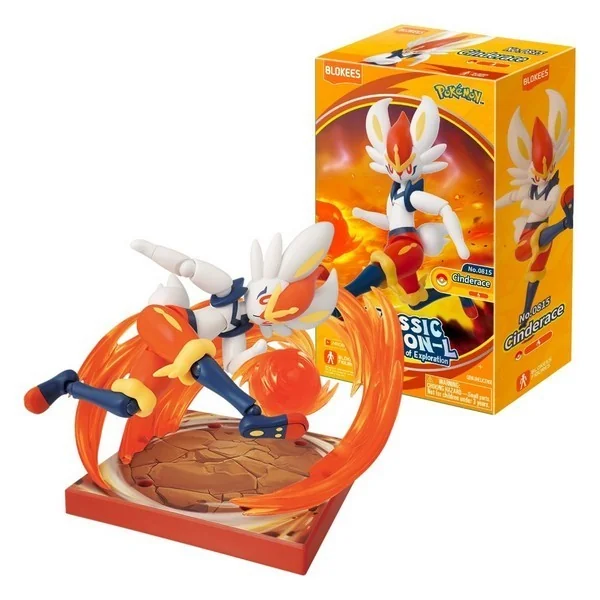 Blokees Pokemon 74108 Pokemon Classic Edition CV-L Cinderace 810181531565 (Figure) Blokees Pokemon 74108 Pokemon Classic Edition CV-L Cinderace 810181531565 (Figure)