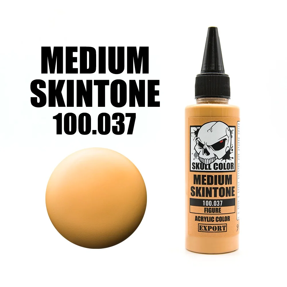 Skull Color 100.037 Medium Skintone 60 ml (Figure) 8853100903373 (สี) Skull Color 100.037 Medium Skintone 60 ml (Figure) 8853100903373 (สี)