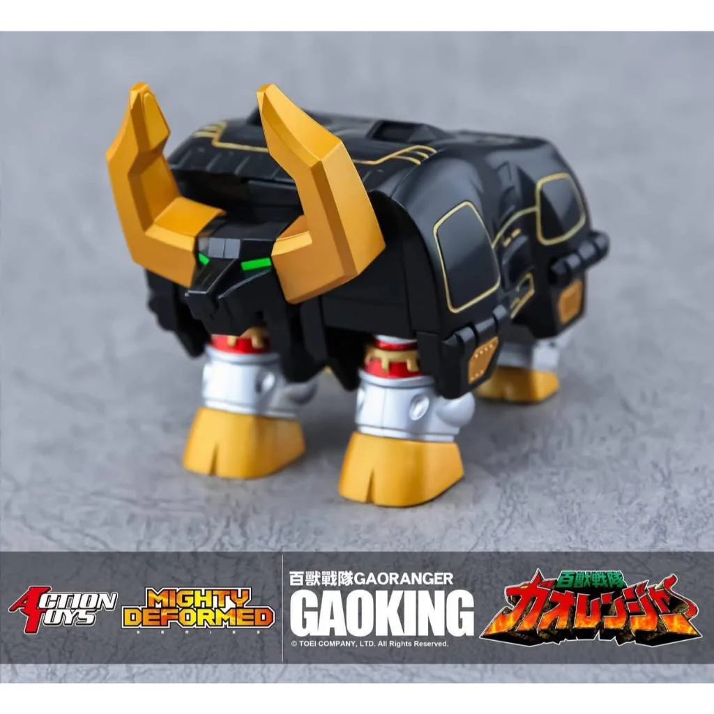 [Pre Order 08/2569] Action Toys Mighty Deformed Hyakuju Sentai Gaoranger GaoKing 4582119842246 (Action Figure)