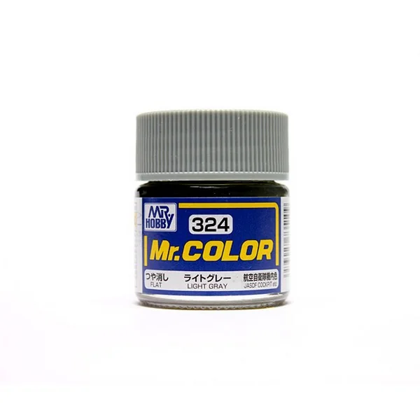 Mr.Hobby Mr.Color C324 Light Gray Flat (10ml) 4973028735109 (สี) Mr.Hobby Mr.Color C324 Light Gray Flat (10ml) 4973028735109 (สี)