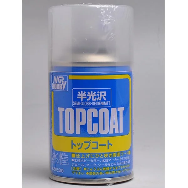 Mr.Hobby Mr.Top Coat B502 SEMI GLOSS (แบบกึ่งเงากึ่งด้าน) 4973028540567 4973028507812 (Tool) Mr.Hobby Mr.Top Coat B502 SEMI GLOSS (แบบกึ่งเงากึ่งด้าน) 4973028540567 4973028507812 (Tool)