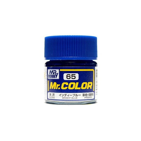 Mr.Hobby Mr.Color C65 Bright Blue Gloss (10ml) 4973028635225 (สี) Mr.Hobby Mr.Color C65 Bright Blue Gloss (10ml) 4973028635225 (สี)