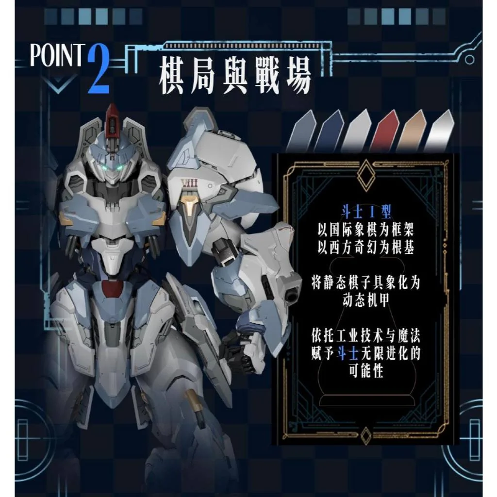 [Pre Order Q2/2569] GS Toys 1/100 Gladiator Type Radiant Crown (Plastic Model)
