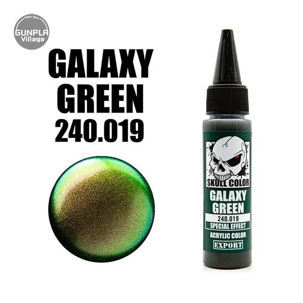 Skull Color 240.019 Galaxy Green 35 ml (Special Effect) Skull Color 8853100903199 (สี)