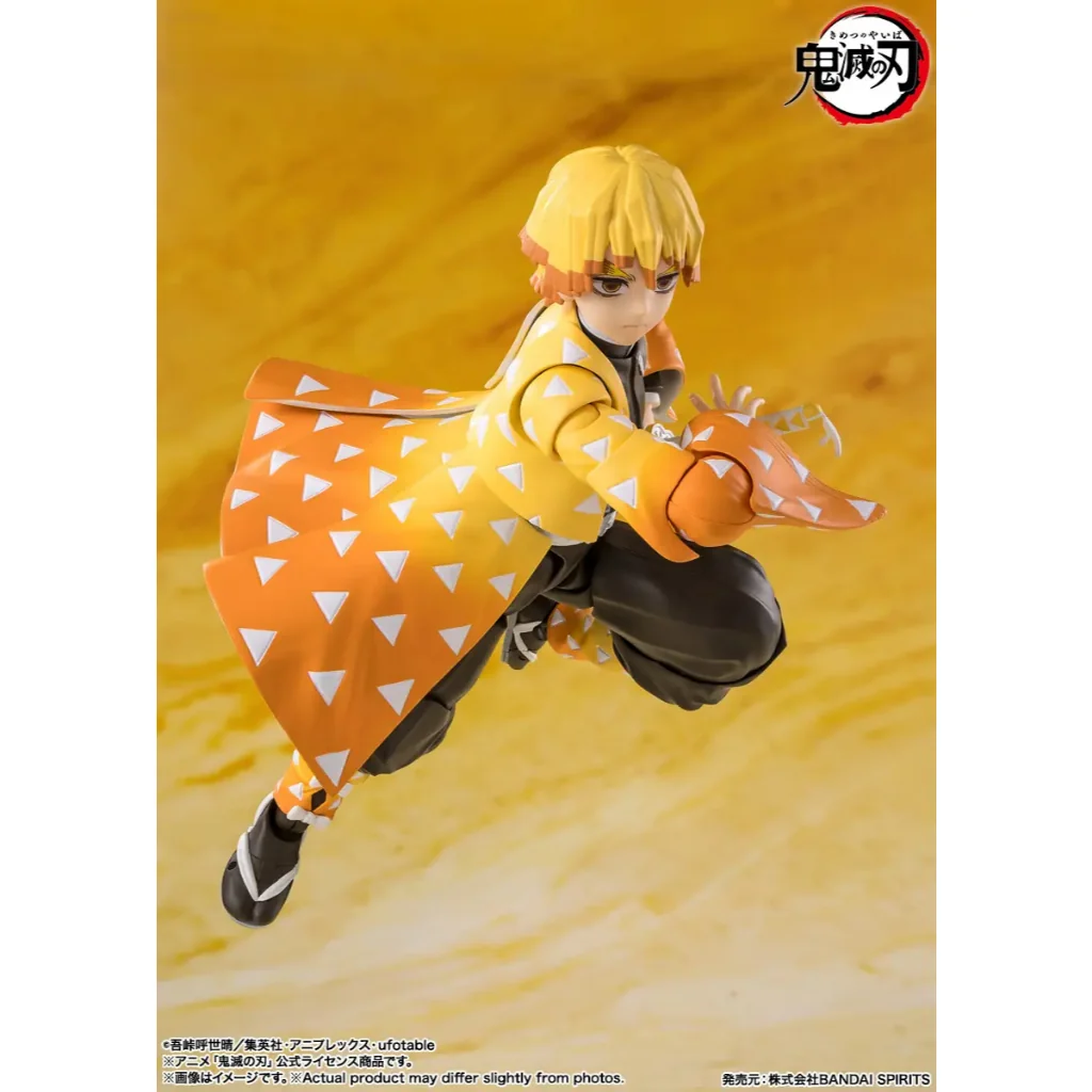 [Pre Order 10/2569] Bandai S.H.Figuarts Zenitsu Agatsuma 4573102673619 (Action Figure)