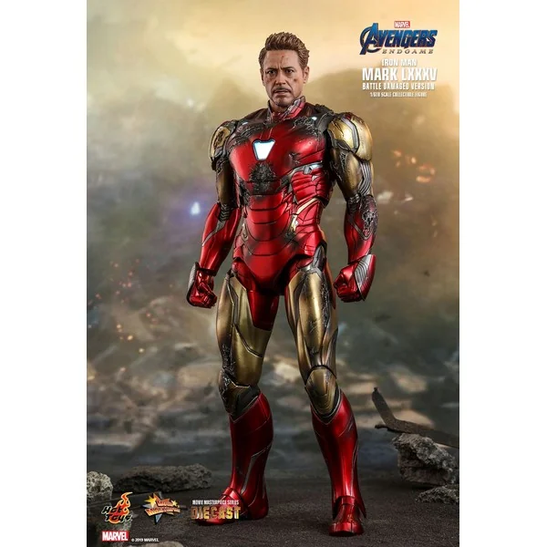 Hot Toys - MMS543D33 Iron Man Mark LXXXV (Battle Damaged Version) - Avengers: Endgame MMS543D33 (Model) Hot Toys - MMS543D33 Iron Man Mark LXXXV (Battle Damaged Version) - Avengers: Endgame MMS543D33 (Model)