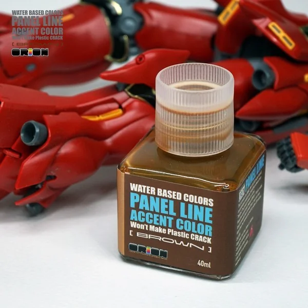ORION Panel Line Water Based Colors (Brown) 40 ml 8853100904332 (Tool) ORION Panel Line Water Based Colors (Brown) 40 ml 8853100904332 (Tool)