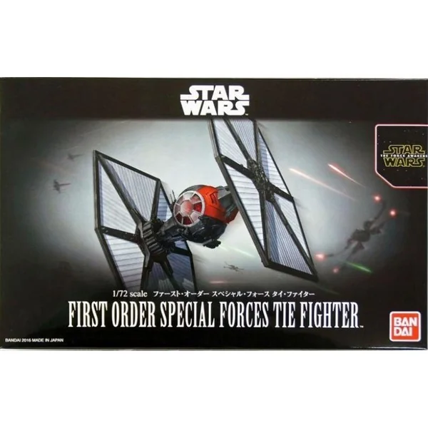 Bandai 1/72 First Order Special Forces Tie Fighter 4573102692245 (Plastic Model) Bandai 1/72 First Order Special Forces Tie Fighter 4573102692245 (Plastic Model)