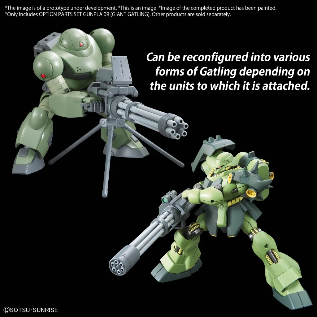Bandai Option Parts Set Gunpla 09 (Giant Gatling) 4573102671479 (Plastic Model) Bandai Option Parts Set Gunpla 09 (Giant Gatling) 4573102671479 (Plastic Model)